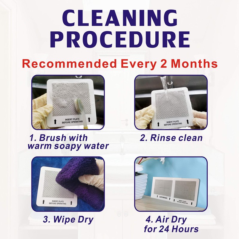 LUFUTATECH Universal Ceramic Ozone Plates for Generic Ozone Generators Washable