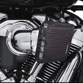 M Maintenanse Air Filter Waterproof Rain Socker Protective Cover Fit For Harley Touring Flhr Flhx Dyna Softail Road King Heavy Breather Air Cleaner (117)