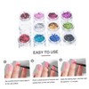 FOMIYES Quality Fingernail Sequins Large Quantity Heart Shaped Rhinestones for
