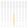 HUAZIZ Pack of 100 Plastic Transfer Pipettes, 5 ml, Disposable
