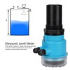 Digital Ultrasonic Level Meter Integrated LED Display 4-20mA Analog Output