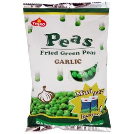 Fuji Food Service Shorikochin Garlic Green Peas, 3.5 oz (100 g) x 6 Bags