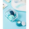 Mrsdry Travel Containers for Toiletries 4 Pack, TSA Approved Travel