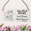 New Home Plaque - Celebrate Your First Home with Love