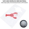 Disposable Bibs: 100PCS Plastic Crawfish Bibs Crab Lobster Bibs for