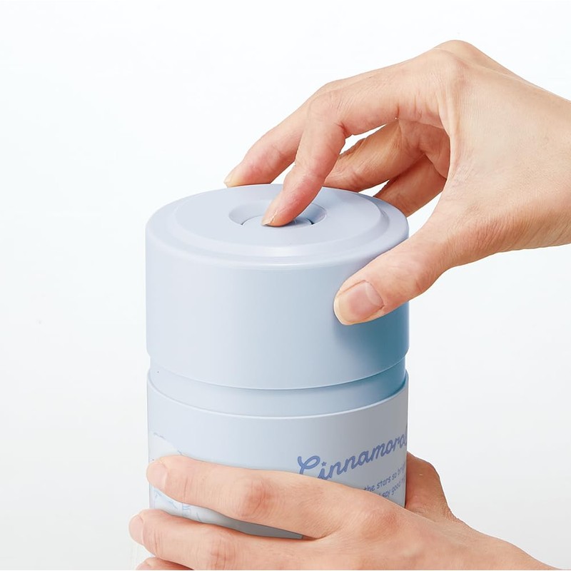 Skater POS8-A Airtight Storage Container with Push Button, 27.6 fl