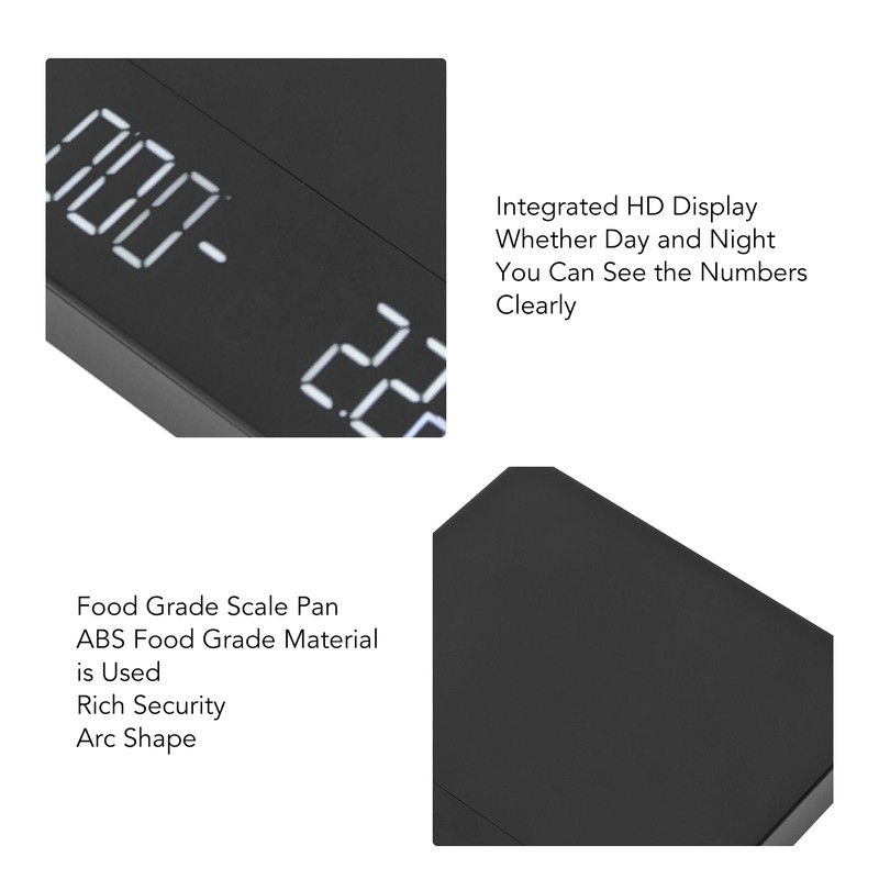 Coffee Scale with Automatic Timing Functions Smart Digital Kitchen Scale