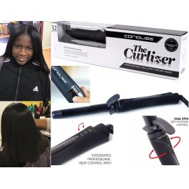 Corioliss Curlizer rotating curling iron Curling Wand Styling Iron Curler