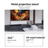 Snblzhef Projector Wall Bracket Desktop PTZ Bracket Universal 1/4 Screw