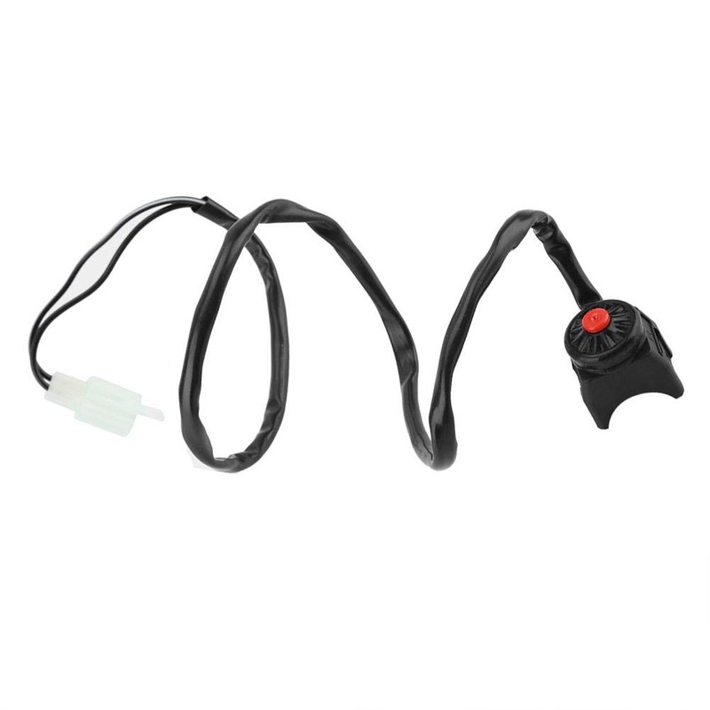 Interruptor 12v manillar moto, interruptor arranque/claxon moto para moto ATV
