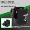 Boat Rail Cup Holder,Marine Drinks Cup Holder for Bimini Top