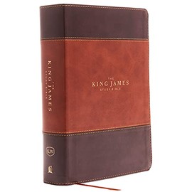 The King James Study Bible, Imitation Leather, Brown