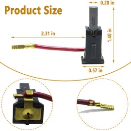 Carbon Brush Box Assembly N292059 N421468 Fits For Dewalt Sander DWE6411 DWE6411K WE6420 DWE6421 DWE6423 (2pcs)