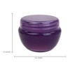 Beauticom Frosted Container Jars with Inner Liner and Lid for