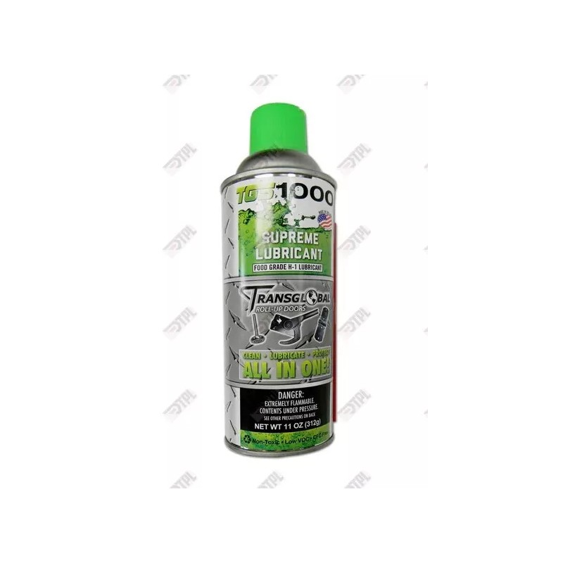 Transglobal Whiting Todco Door Lubricant Garage Roll Up Door Trailer