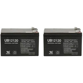 UPG 12V 12Ah Battery for Spitfire Scout 3 Compact Travel Scooter - 2 Pack