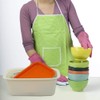 Fosly 3-pack Colored Rectangular Plastic Washing Up Bowls Basin