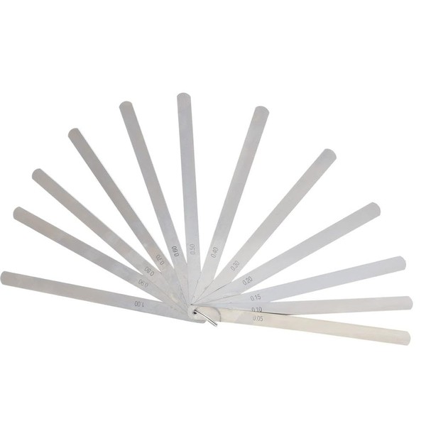 KS Tools 300.0618 Piston tolerance gauge, 13 blades, 0,05-1mm, 200mm