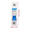 12 Pcs Isolating Switch 1P 100A Small Air Switch Shunt