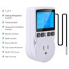 UMLIFE 1Pack Digital Temperature Controller Thermostat Timer - Reptile Thermostat