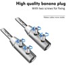 Monosaudio BFA Banana Plugs 4Pcs Banana Connector Double Screw Speaker