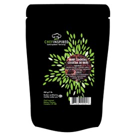 BERRY COCKTAIL Herbal Infusion by Chef Inspired, TISANE COCKTAIL AUX BAIES , , 1 Pound 454 Grams 200+ Servings, Kosher Certified by COR, Bulk Loose Leaf Tea, Quality Ingredients Bulk Savings, Chef Endorsed by Classically Trained Chefs, Sweet Floral Flavo