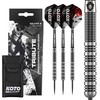 KOTO Tribute Darts 14 G, Silver & Black, Darts Set