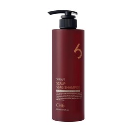 Scalp Ssag Shampoo 520ml – Shampoo Coreano Anticaída y Anti-Envejecimiento para Cuero Cabelludo Sensible con Extracto de Gotu Kola
