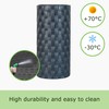 workingHOUSE Polyrattan Privacy Screen Strips for Double Bar Mesh -