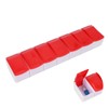Pill Case, Weekly Pill Organiser. Keep the lid of the