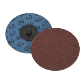 Sealey PTCQC7560 60Grit Ø75mm Quick Change Sanding Disc-Pack of 10, Multicoloured