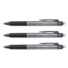 Pilot FriXion Clicker 0.5 mm (Fine) Set of 3 Black