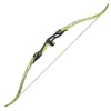 PSE Kingfisher Bowfishing Recurve Bow, Flo Green DK'd Camo, Right