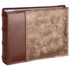 Victoria Collection Dark Brown Flower Photo Album
