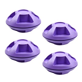 Reusable Wash Bed Sheet Detangler Prevent Bed Sheet Tangles Wrinkles in Washer Dryer Reduce Drying Time 4 Pack Purple