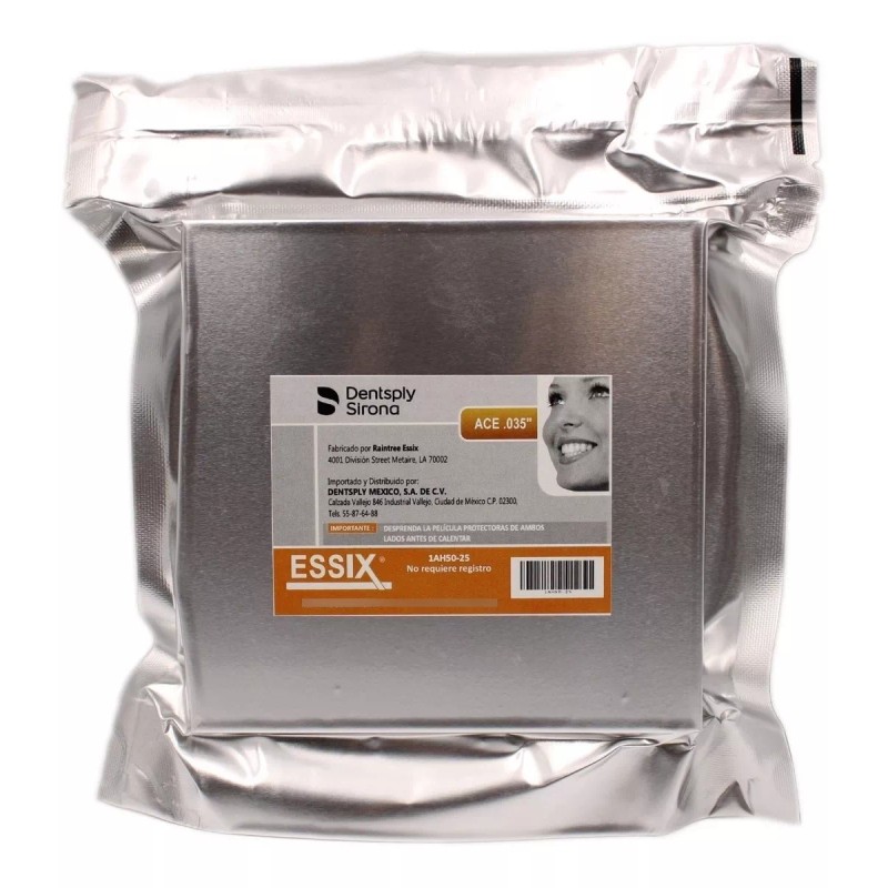 Dentsply Acetato Essix Ace .35 Paq C/25 Pz - Dentsply