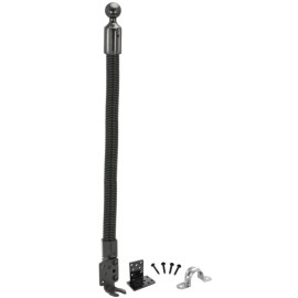 Arkon Car Floor Seat Bolt Flexible 18" Mount with 1 Inch (25mm) Ball Fits RAM, Arkon