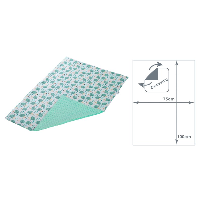 Medi Partners Crawling Blanket 100% Cotton 75 x 100 cm