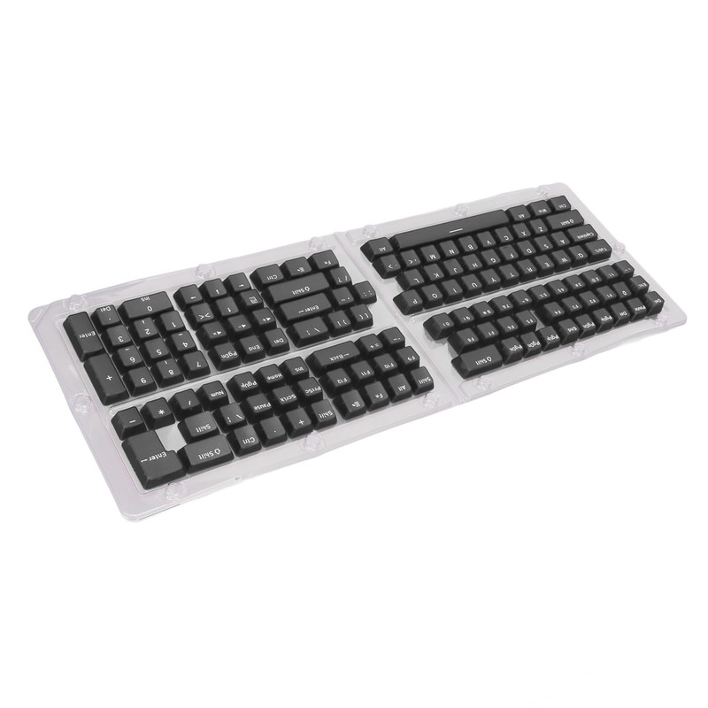 132 Keys Keyboard Keycaps ABS OEM Height Overmolding Injection Molding