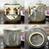 Waza no Kura Stylish Kutani Ware Teacup Gold Leaf Line