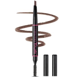 Yfulfill Eyebrow Pencils for Women - Waterproof, Dark Brown
