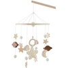 Playtastic Cot Toy Baby Mobile with Stars Wooden Bed Toy
