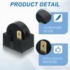 QUARKZMAN PTC Kühlschrank Starterrelais, 4,7 Ohm 1 Pin Kühlschrank Kompressor