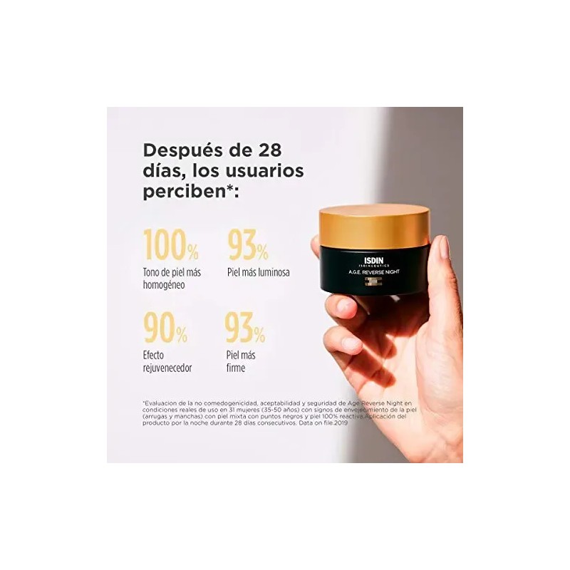 Isdin Isdinceutics A.g.e. Reverse Night Crema Reparadora De