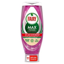 Fairy WUL Max Power Cherry Blossom - 4X Less Scrubbing, 640ml