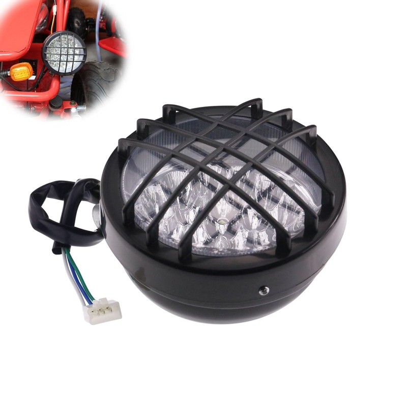 PRO BAT 12V Front LED Headlight Lamp Head light For