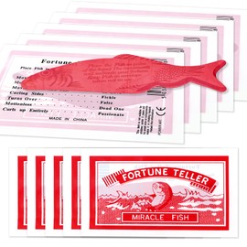 SHENGSEN 100 Packs Fortune Teller Miracle Fish-Fortune Telling Fish for Kids and Adults-Magic Novelty Fortune Telling Toys for Birthday Party Christmas