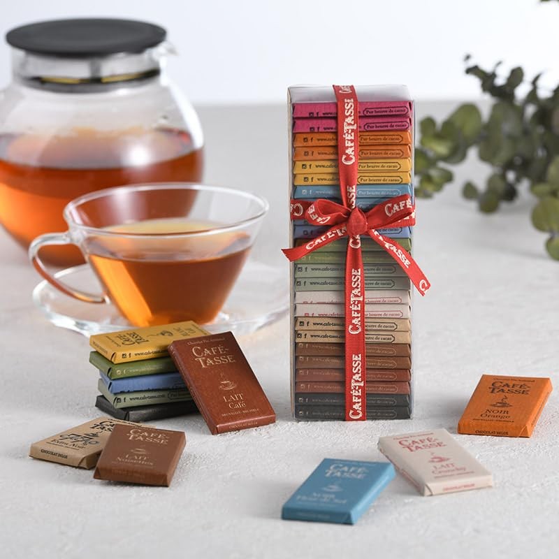 Cafe Tasse Mini Tablets Assorted, Pack of 24, 7.6 oz