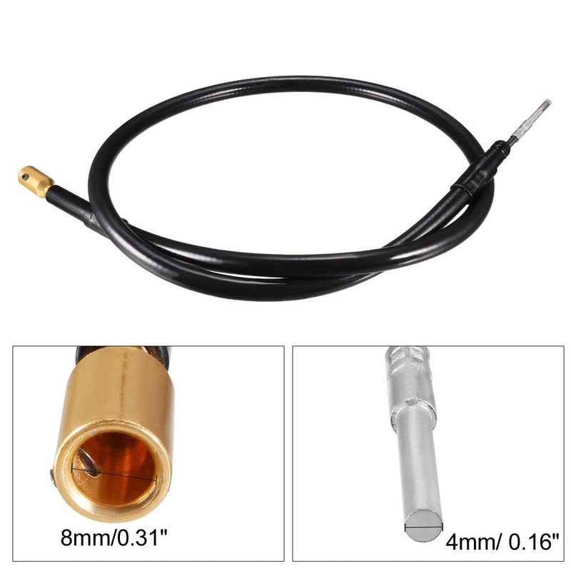 sourcing map Flexible Shaft Rotary Tool, Flex Shaft Attachment 1m