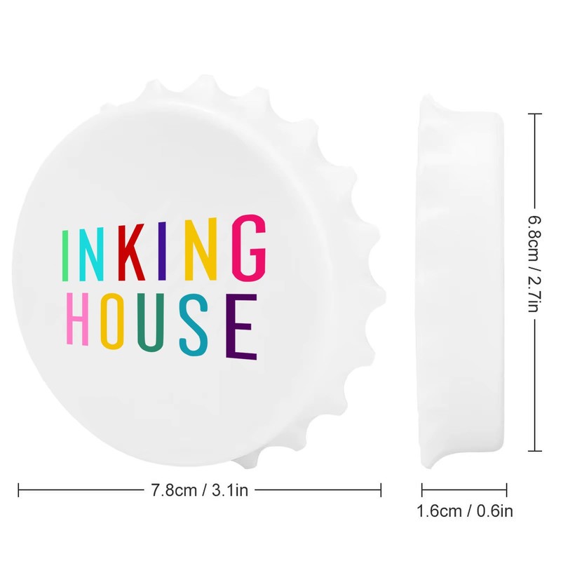 Witch Pentagram Magnetic Bottle Cap Opener Fridge Magnet Pentacle Witchcraft